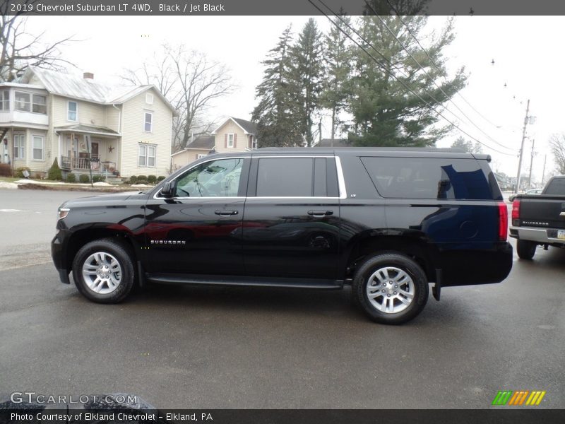 Black / Jet Black 2019 Chevrolet Suburban LT 4WD