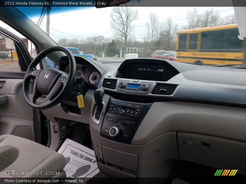 Polished Metal Metallic / Gray 2012 Honda Odyssey EX