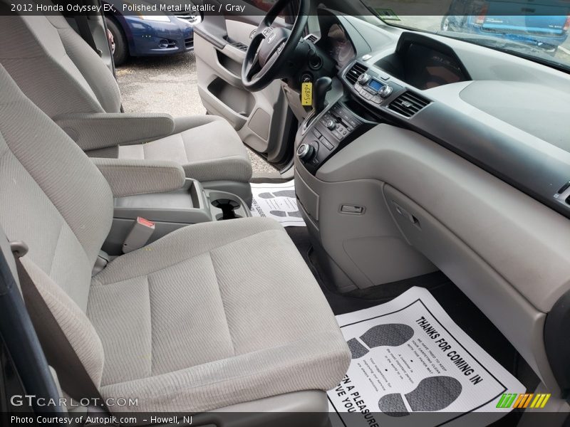 Polished Metal Metallic / Gray 2012 Honda Odyssey EX