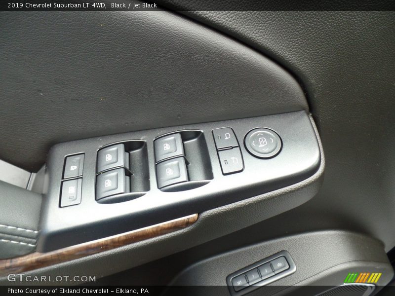 Black / Jet Black 2019 Chevrolet Suburban LT 4WD