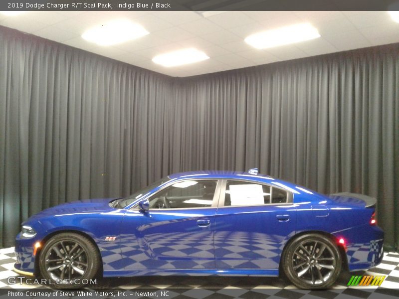 Indigo Blue / Black 2019 Dodge Charger R/T Scat Pack
