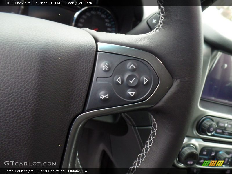 Black / Jet Black 2019 Chevrolet Suburban LT 4WD
