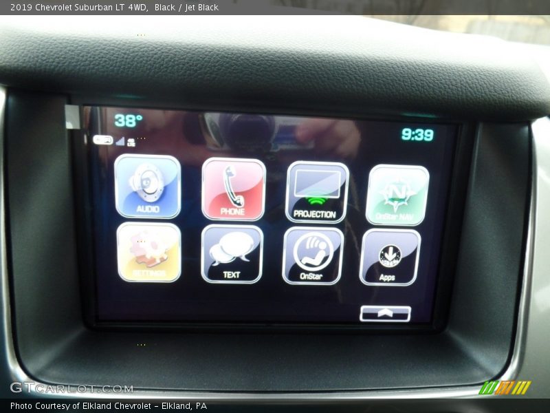 Black / Jet Black 2019 Chevrolet Suburban LT 4WD