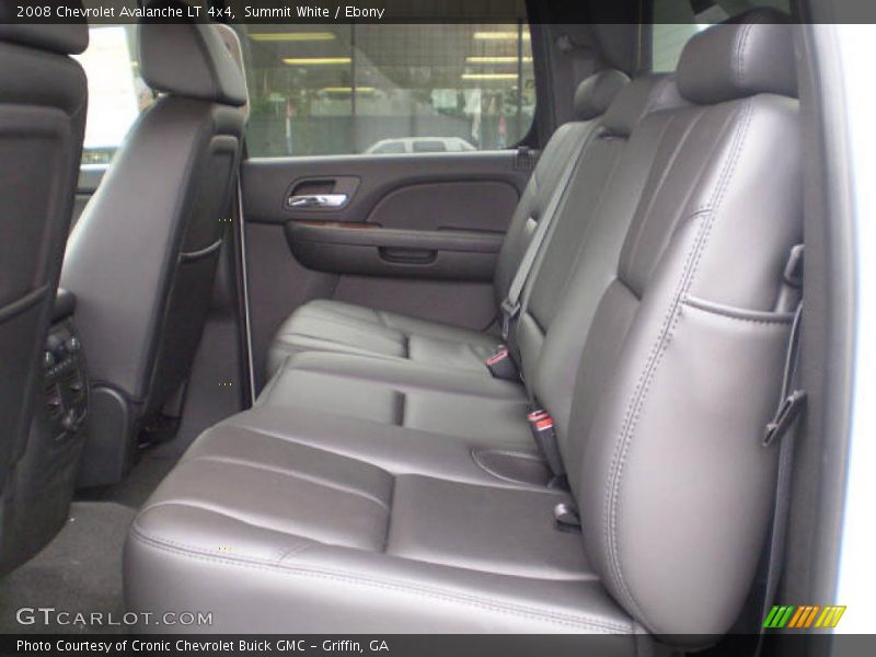 Summit White / Ebony 2008 Chevrolet Avalanche LT 4x4
