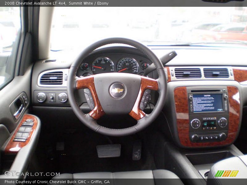Summit White / Ebony 2008 Chevrolet Avalanche LT 4x4