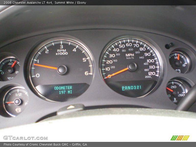 Summit White / Ebony 2008 Chevrolet Avalanche LT 4x4