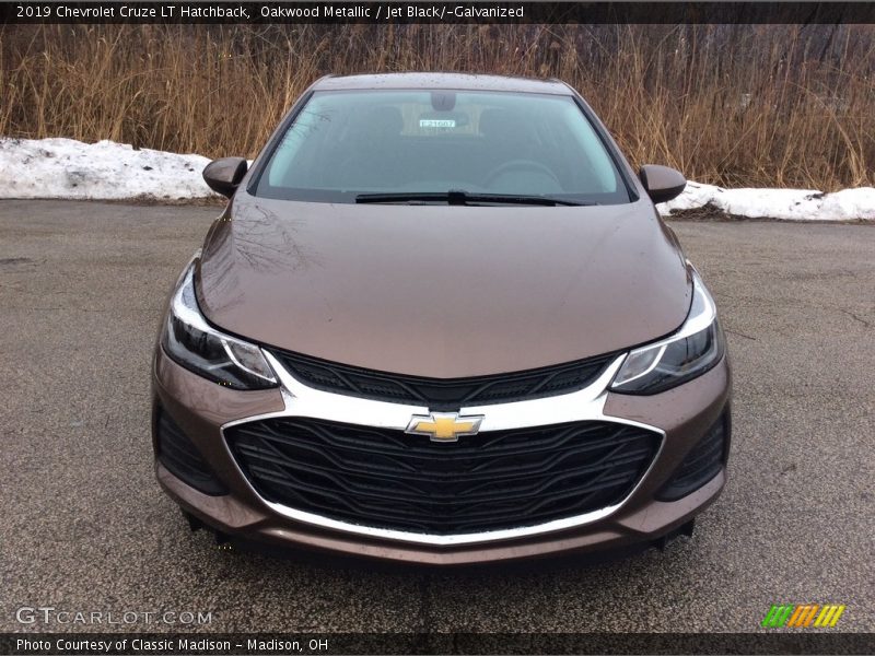 Oakwood Metallic / Jet Black/­Galvanized 2019 Chevrolet Cruze LT Hatchback