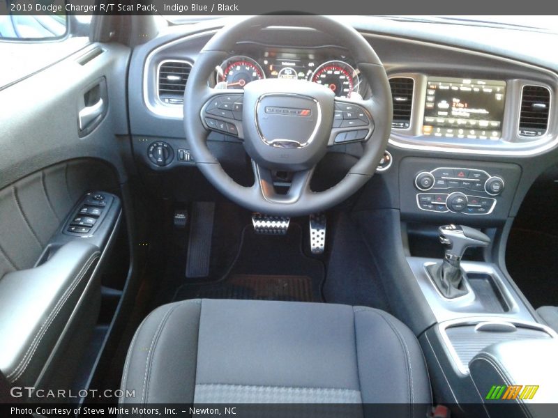 Indigo Blue / Black 2019 Dodge Charger R/T Scat Pack