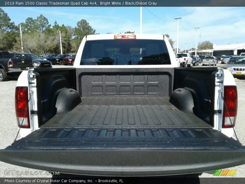 Bright White / Black/Diesel Gray 2019 Ram 1500 Classic Tradesman Quad Cab 4x4