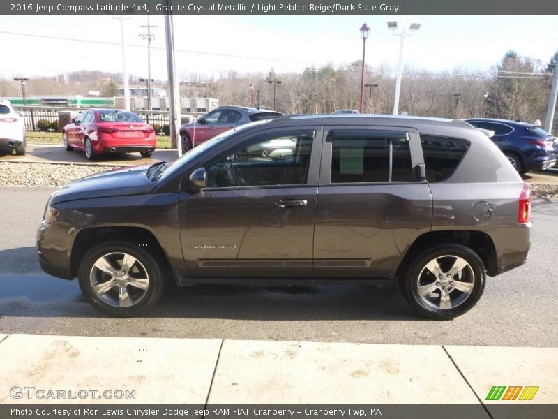 Granite Crystal Metallic / Light Pebble Beige/Dark Slate Gray 2016 Jeep Compass Latitude 4x4