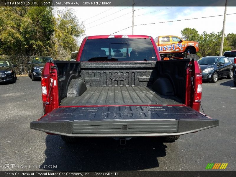 Ruby Red / Black 2019 Ford F150 XLT Sport SuperCrew 4x4