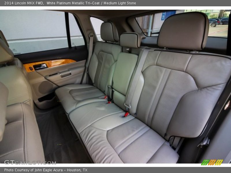 White Platinum Metallic Tri-Coat / Medium Light Stone 2014 Lincoln MKX FWD