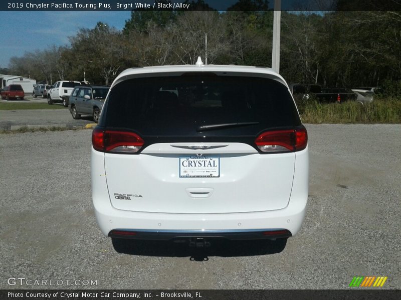Bright White / Black/Alloy 2019 Chrysler Pacifica Touring Plus