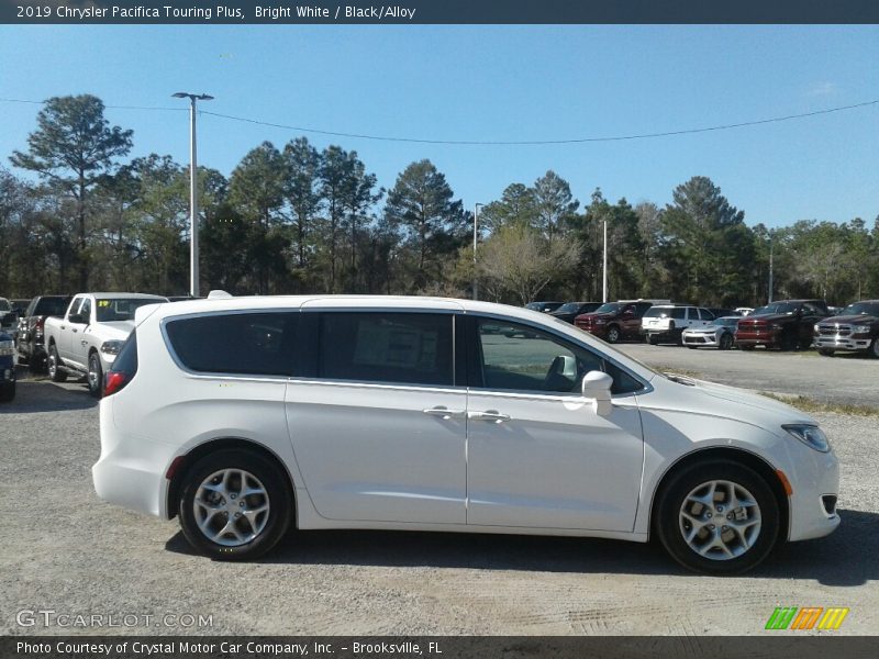 Bright White / Black/Alloy 2019 Chrysler Pacifica Touring Plus