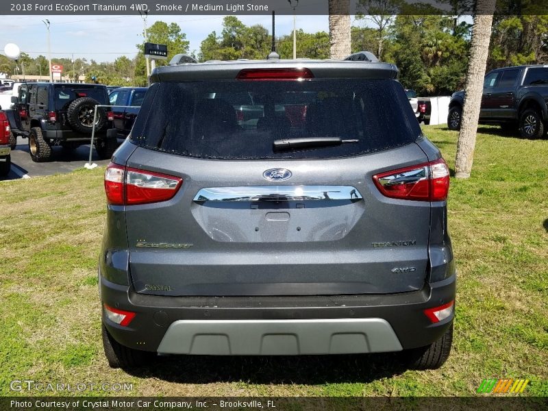 Smoke / Medium Light Stone 2018 Ford EcoSport Titanium 4WD