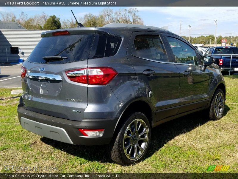 Smoke / Medium Light Stone 2018 Ford EcoSport Titanium 4WD