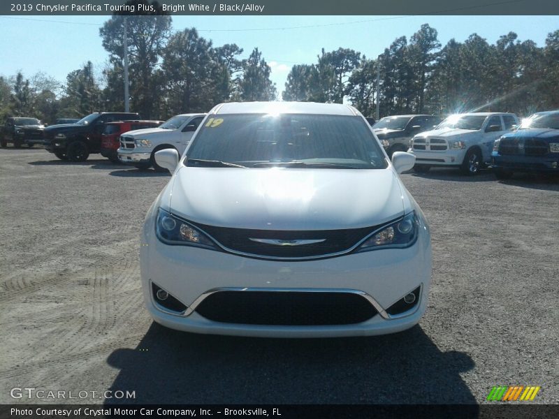 Bright White / Black/Alloy 2019 Chrysler Pacifica Touring Plus