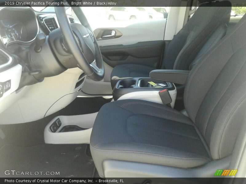 Bright White / Black/Alloy 2019 Chrysler Pacifica Touring Plus