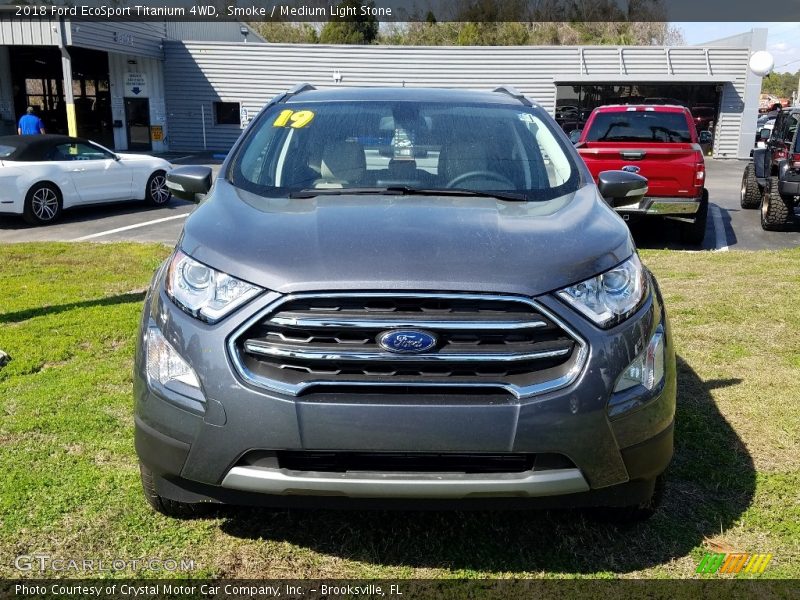 Smoke / Medium Light Stone 2018 Ford EcoSport Titanium 4WD