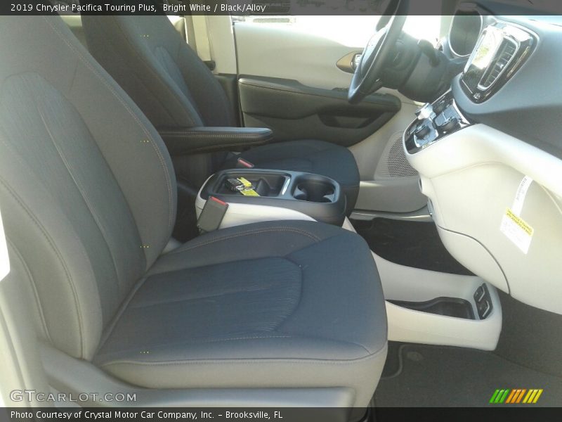 Bright White / Black/Alloy 2019 Chrysler Pacifica Touring Plus