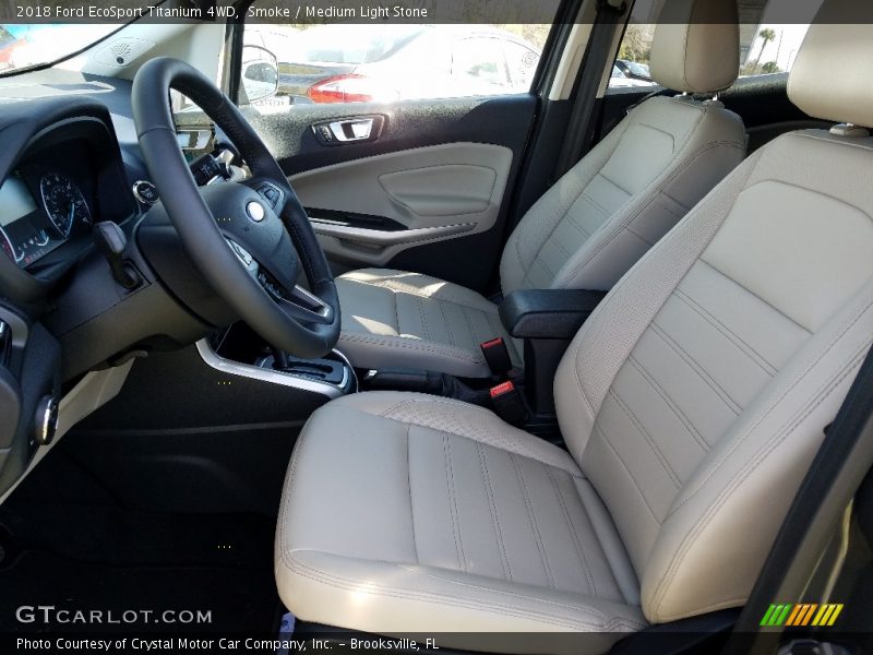 Smoke / Medium Light Stone 2018 Ford EcoSport Titanium 4WD