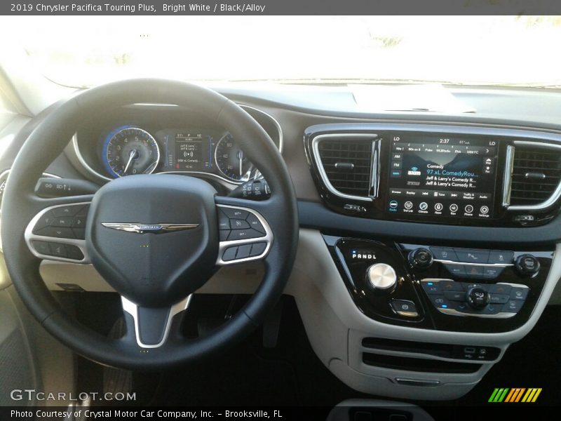 Bright White / Black/Alloy 2019 Chrysler Pacifica Touring Plus