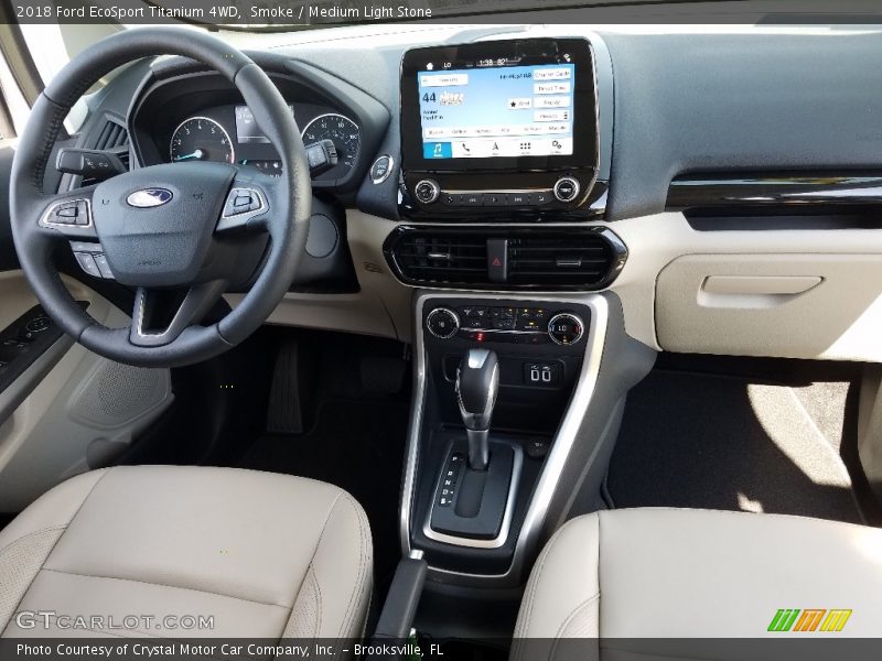 Smoke / Medium Light Stone 2018 Ford EcoSport Titanium 4WD
