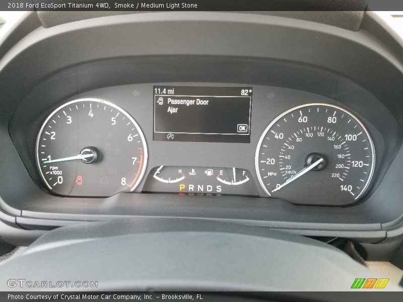 Smoke / Medium Light Stone 2018 Ford EcoSport Titanium 4WD