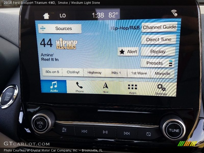 Smoke / Medium Light Stone 2018 Ford EcoSport Titanium 4WD