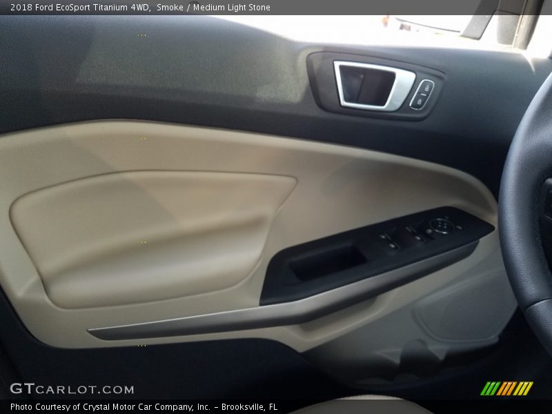 Smoke / Medium Light Stone 2018 Ford EcoSport Titanium 4WD