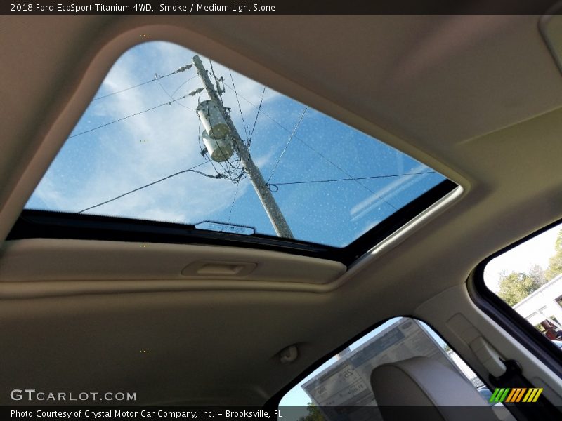 Smoke / Medium Light Stone 2018 Ford EcoSport Titanium 4WD