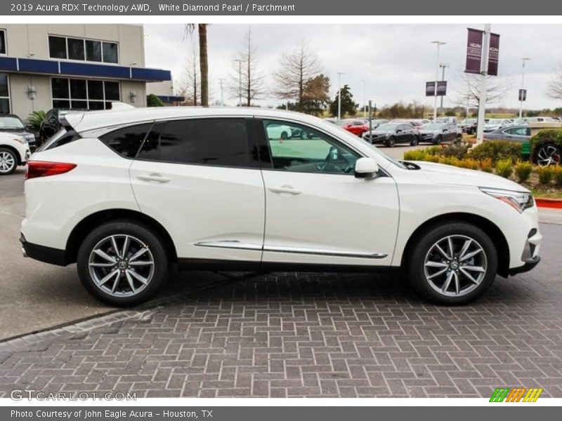 White Diamond Pearl / Parchment 2019 Acura RDX Technology AWD