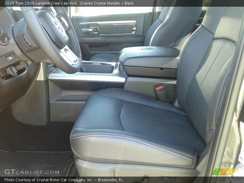 Granite Crystal Metallic / Black 2018 Ram 2500 Laramie Crew Cab 4x4