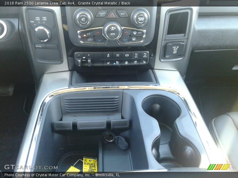 Granite Crystal Metallic / Black 2018 Ram 2500 Laramie Crew Cab 4x4
