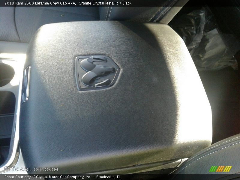 Granite Crystal Metallic / Black 2018 Ram 2500 Laramie Crew Cab 4x4