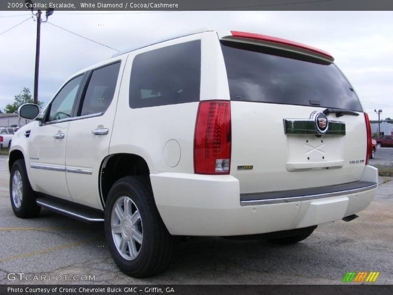 White Diamond / Cocoa/Cashmere 2009 Cadillac Escalade