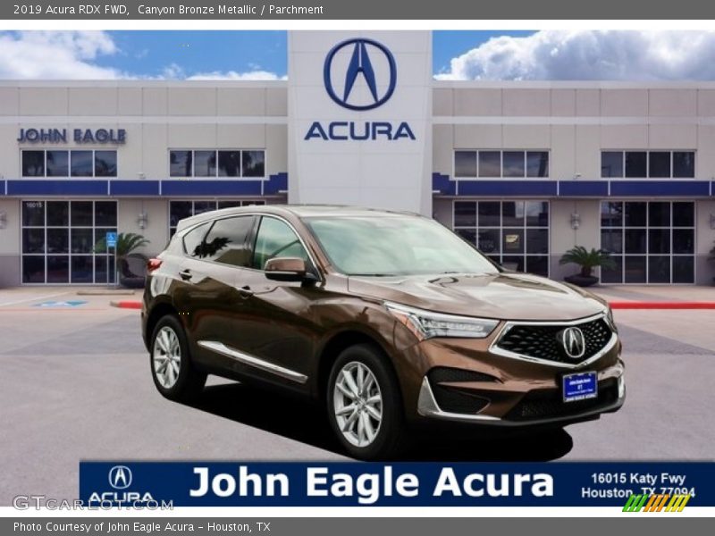 Canyon Bronze Metallic / Parchment 2019 Acura RDX FWD