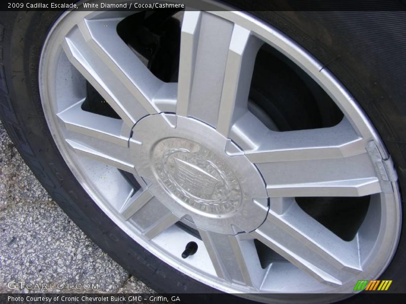 White Diamond / Cocoa/Cashmere 2009 Cadillac Escalade