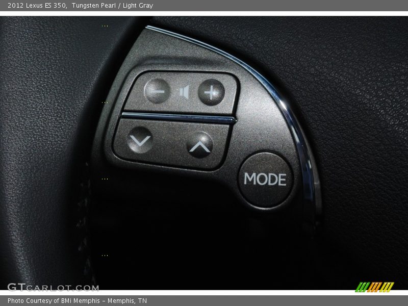 Tungsten Pearl / Light Gray 2012 Lexus ES 350