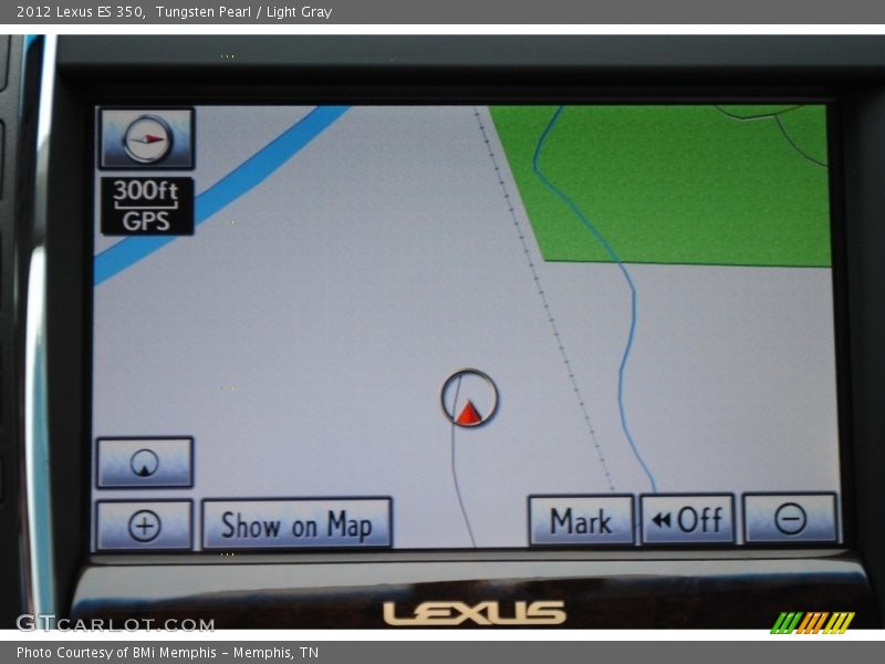 Tungsten Pearl / Light Gray 2012 Lexus ES 350