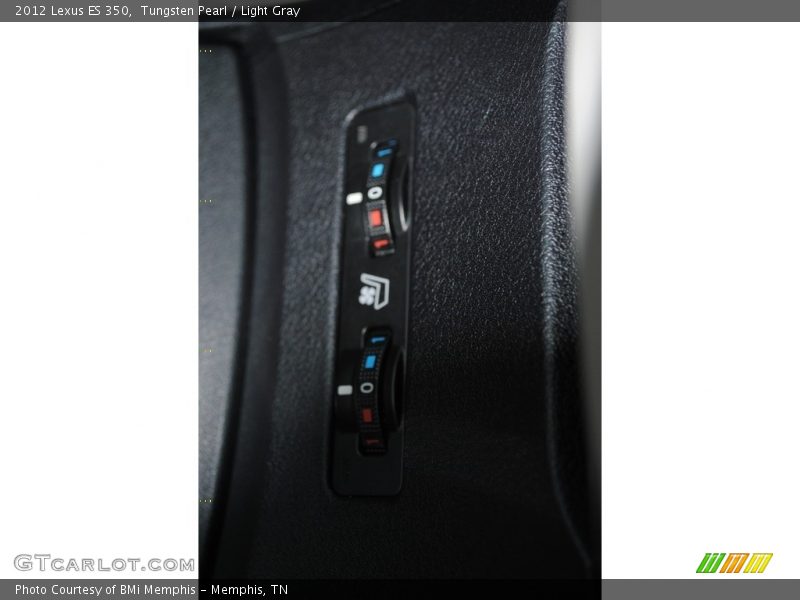 Tungsten Pearl / Light Gray 2012 Lexus ES 350