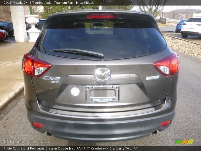 Titanium Flash Mica / Black 2016 Mazda CX-5 Touring AWD