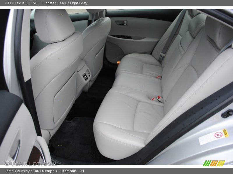 Tungsten Pearl / Light Gray 2012 Lexus ES 350