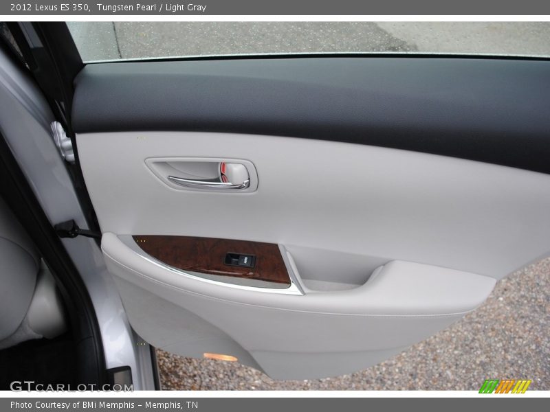 Tungsten Pearl / Light Gray 2012 Lexus ES 350
