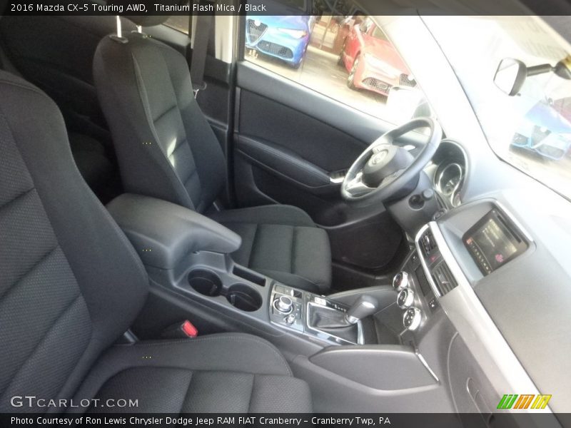 Titanium Flash Mica / Black 2016 Mazda CX-5 Touring AWD