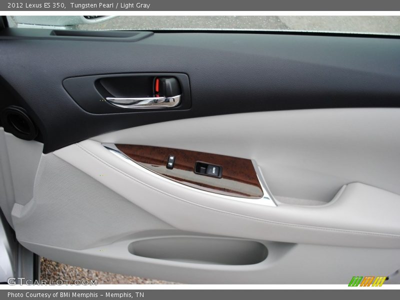 Tungsten Pearl / Light Gray 2012 Lexus ES 350