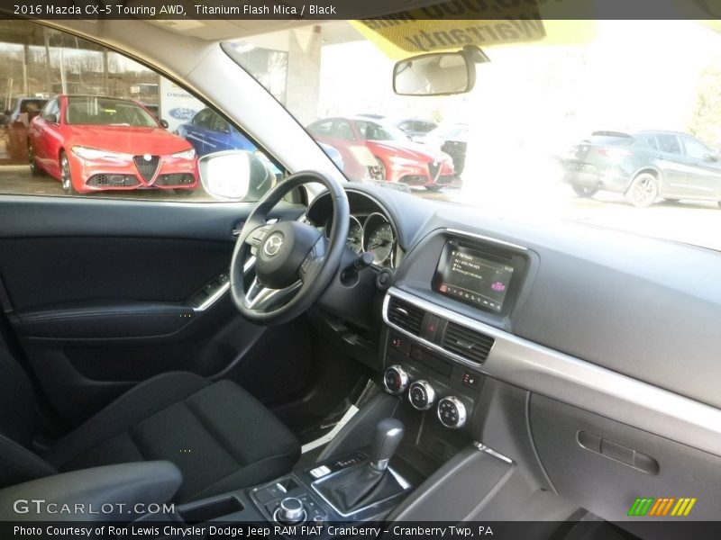 Titanium Flash Mica / Black 2016 Mazda CX-5 Touring AWD