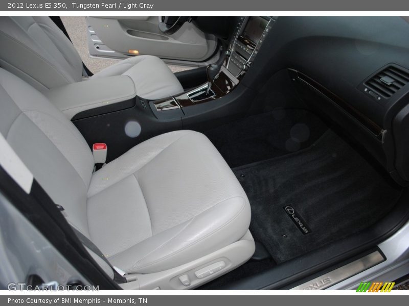 Tungsten Pearl / Light Gray 2012 Lexus ES 350