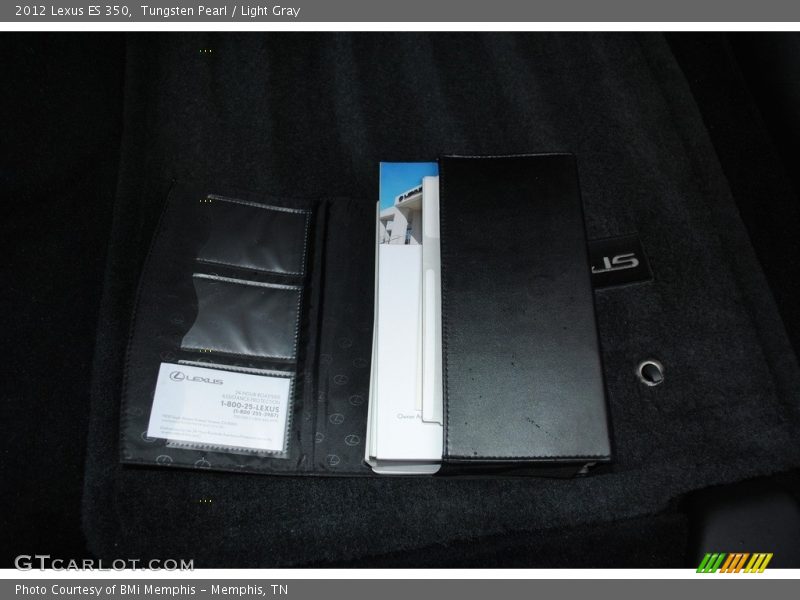 Tungsten Pearl / Light Gray 2012 Lexus ES 350