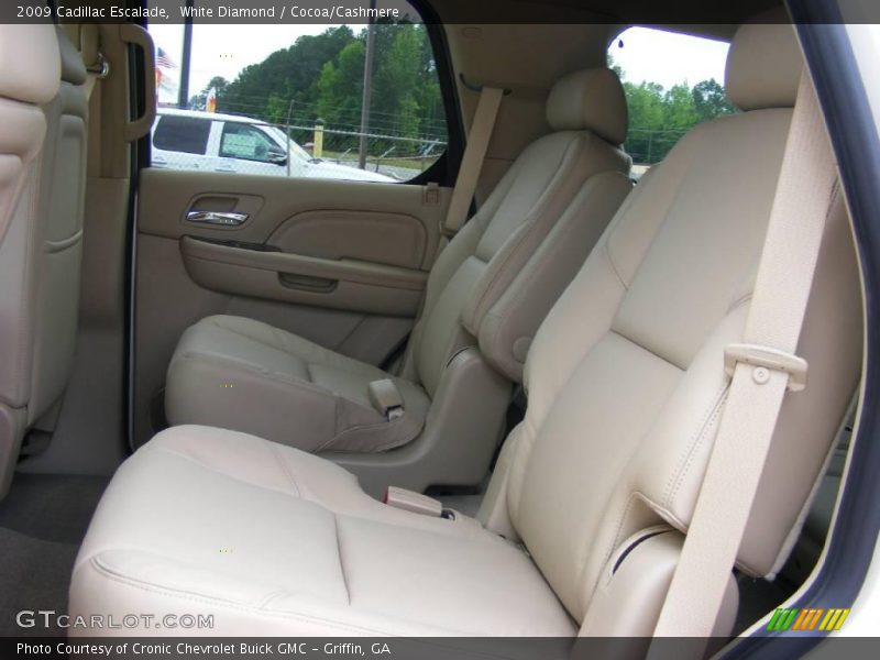 White Diamond / Cocoa/Cashmere 2009 Cadillac Escalade